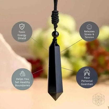 The Black Obsidian Talisman of Protection Conscious Items Default Title Default Title-