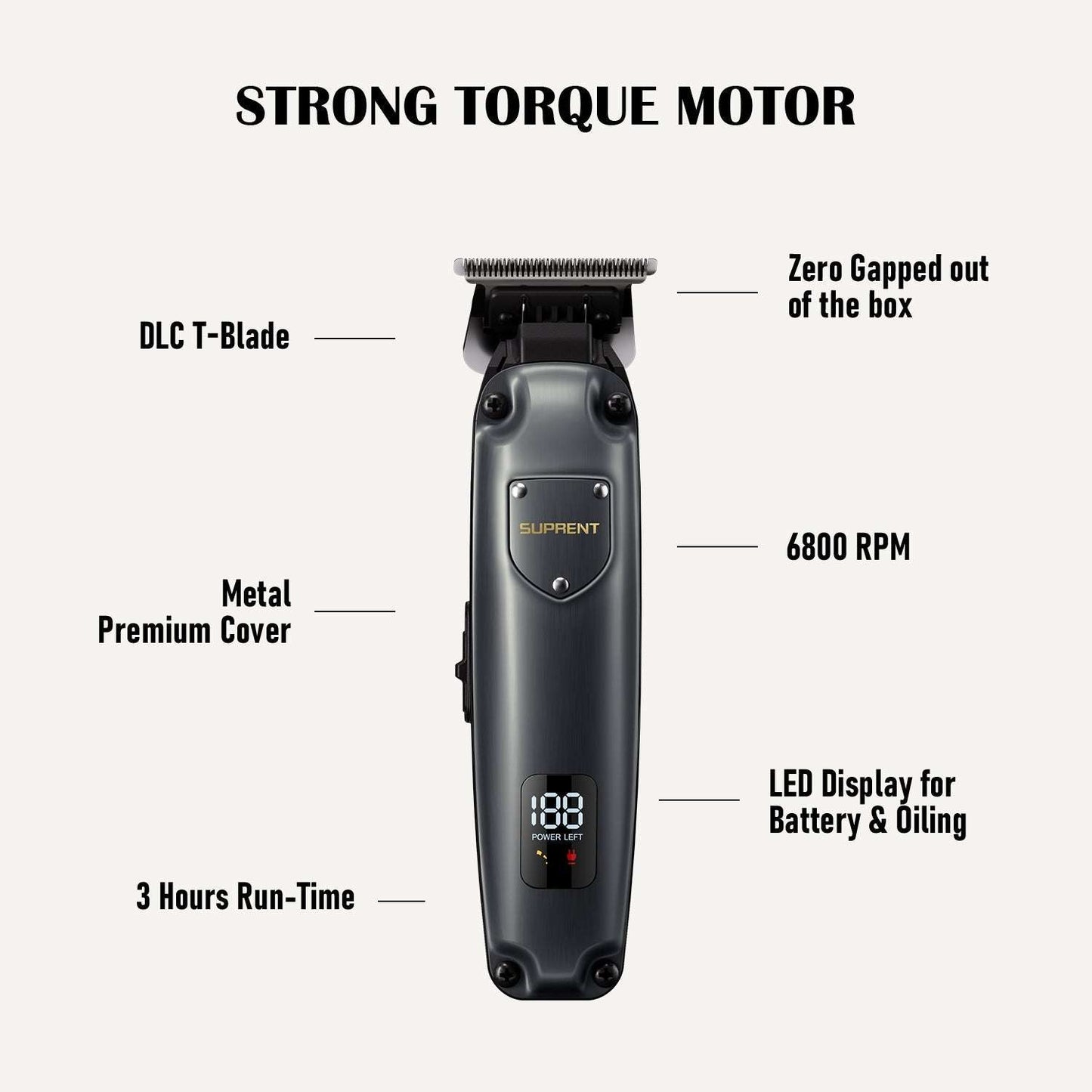 The Black Shield Clipper and Trimmer Set - HC236TX Cartsfy Inc.