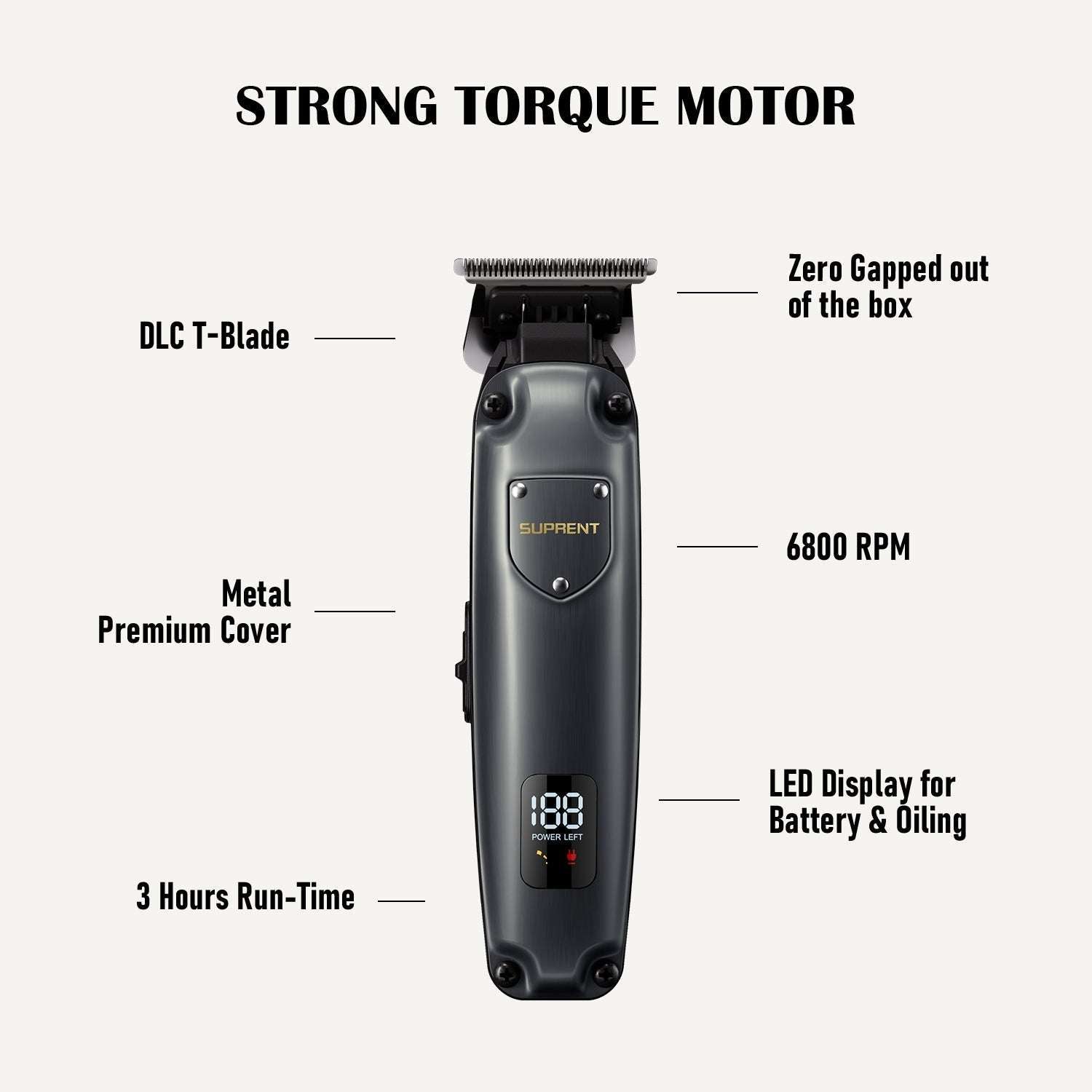 The Black Shield Clipper and Trimmer Set - HC236TX Cartsfy Inc.