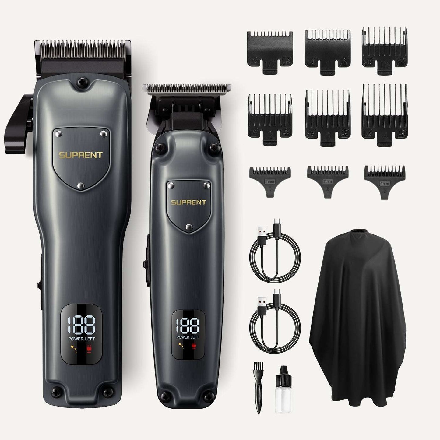 The Black Shield Clipper and Trimmer Set - HC236TX Cartsfy Inc.