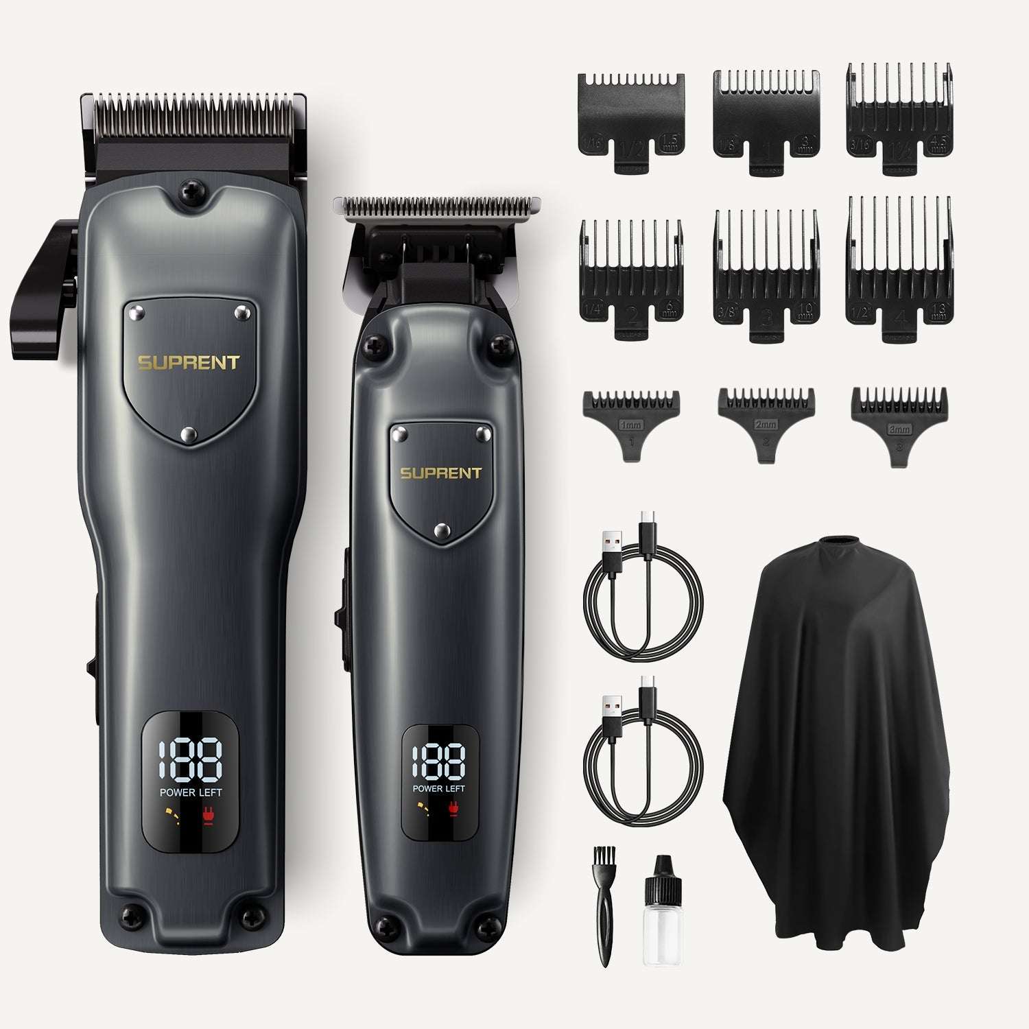The Black Shield Clipper and Trimmer Set - HC236TX Cartsfy Inc.