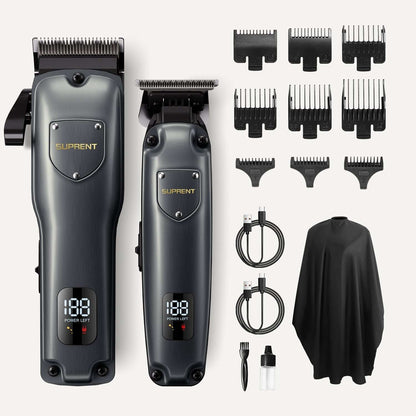 The Black Shield Clipper and Trimmer Set - HC236TX Cartsfy Inc.