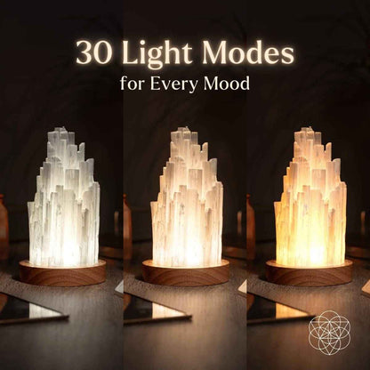 The Cleanse-All Selenite Lamp - 2 Pounds of Healing Power Cartsfy Inc.