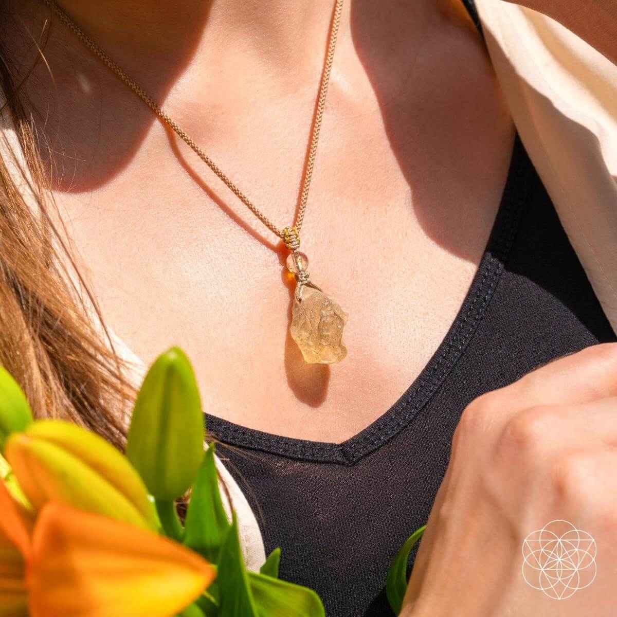 The Destiny Relic – Libyan Desert Glass Pendant Cartsfy Inc.