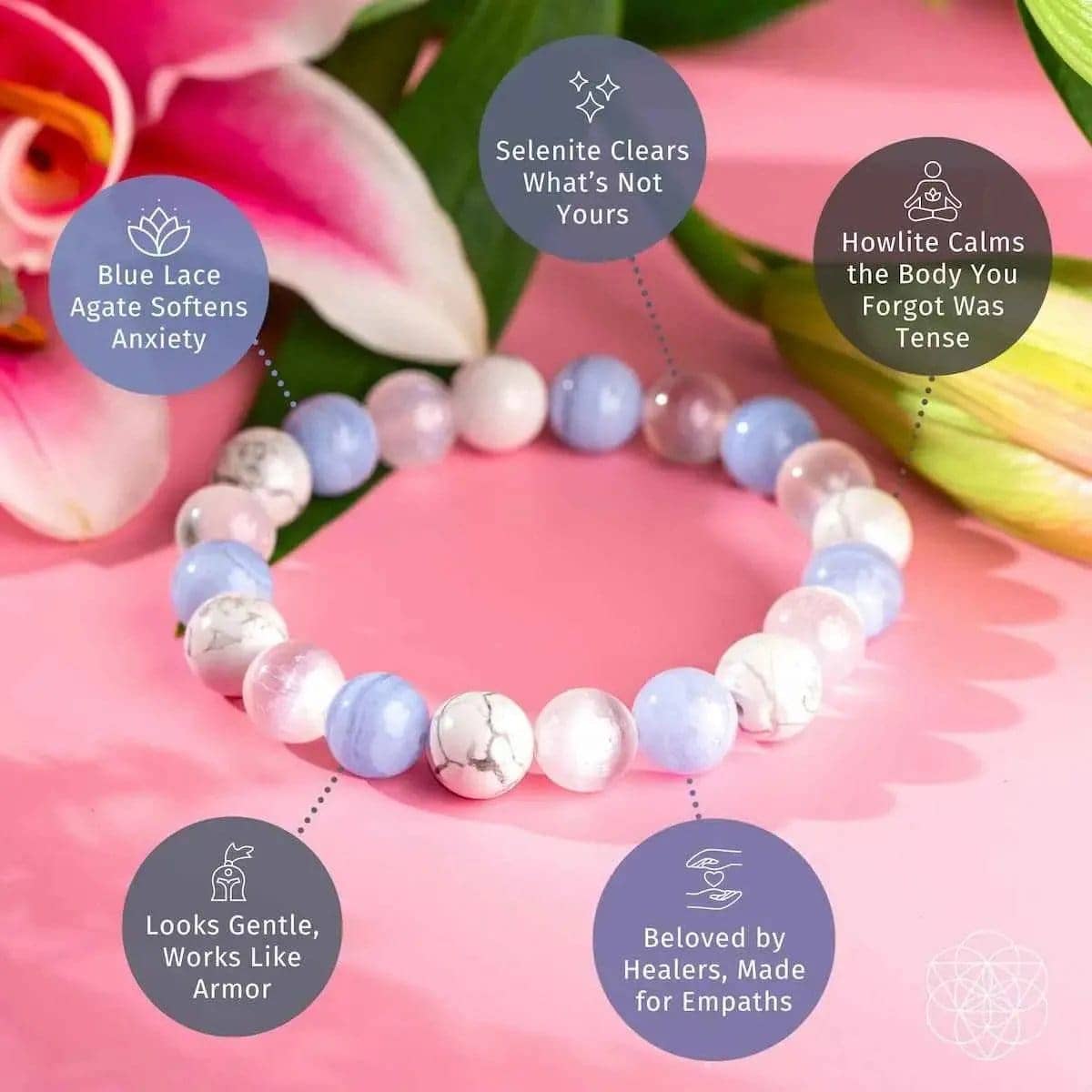The Empath’s Trio - Daily Reset Bracelet Conscious Items Default Title Default Title-