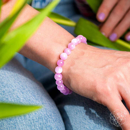 The Heart Reset - Rare Pink Kunzite Bracelet Cartsfy Inc.