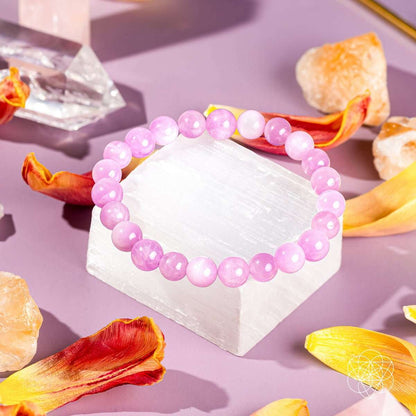 The Heart Reset - Rare Pink Kunzite Bracelet Cartsfy Inc.