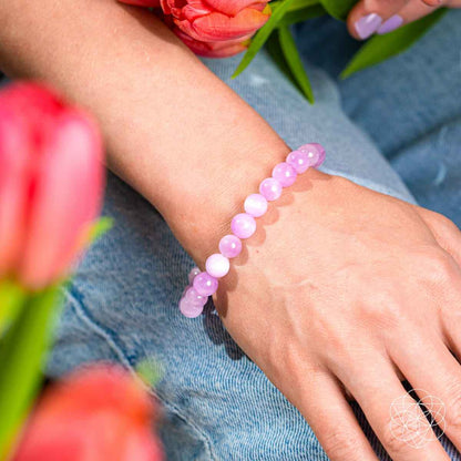The Heart Reset - Rare Pink Kunzite Bracelet Cartsfy Inc.