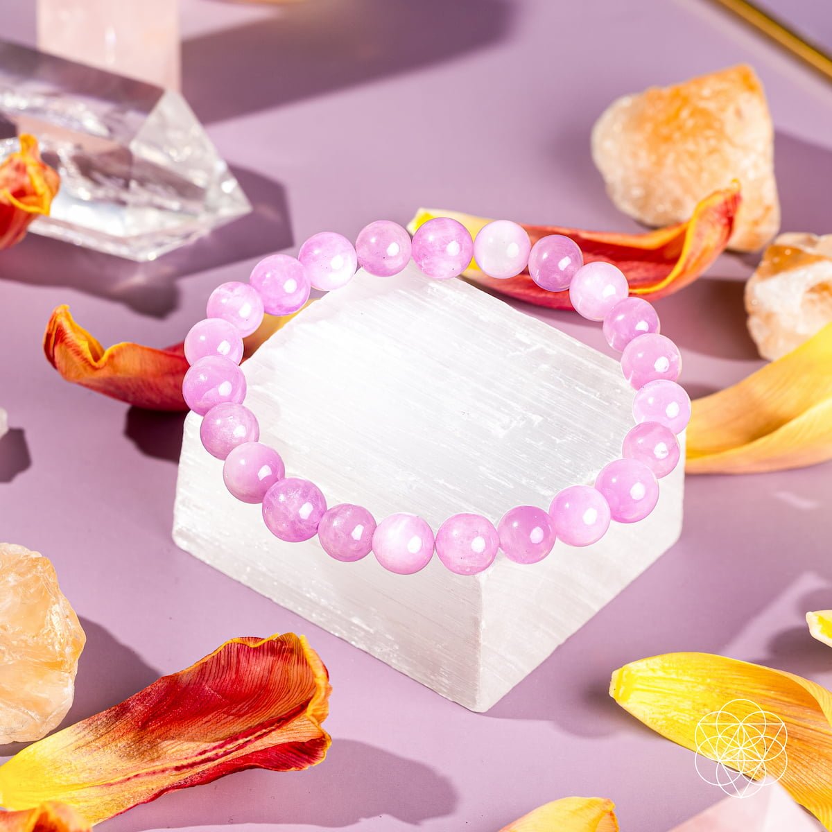 The Heart Reset - Rare Pink Kunzite Bracelet - Cartsfy Inc.