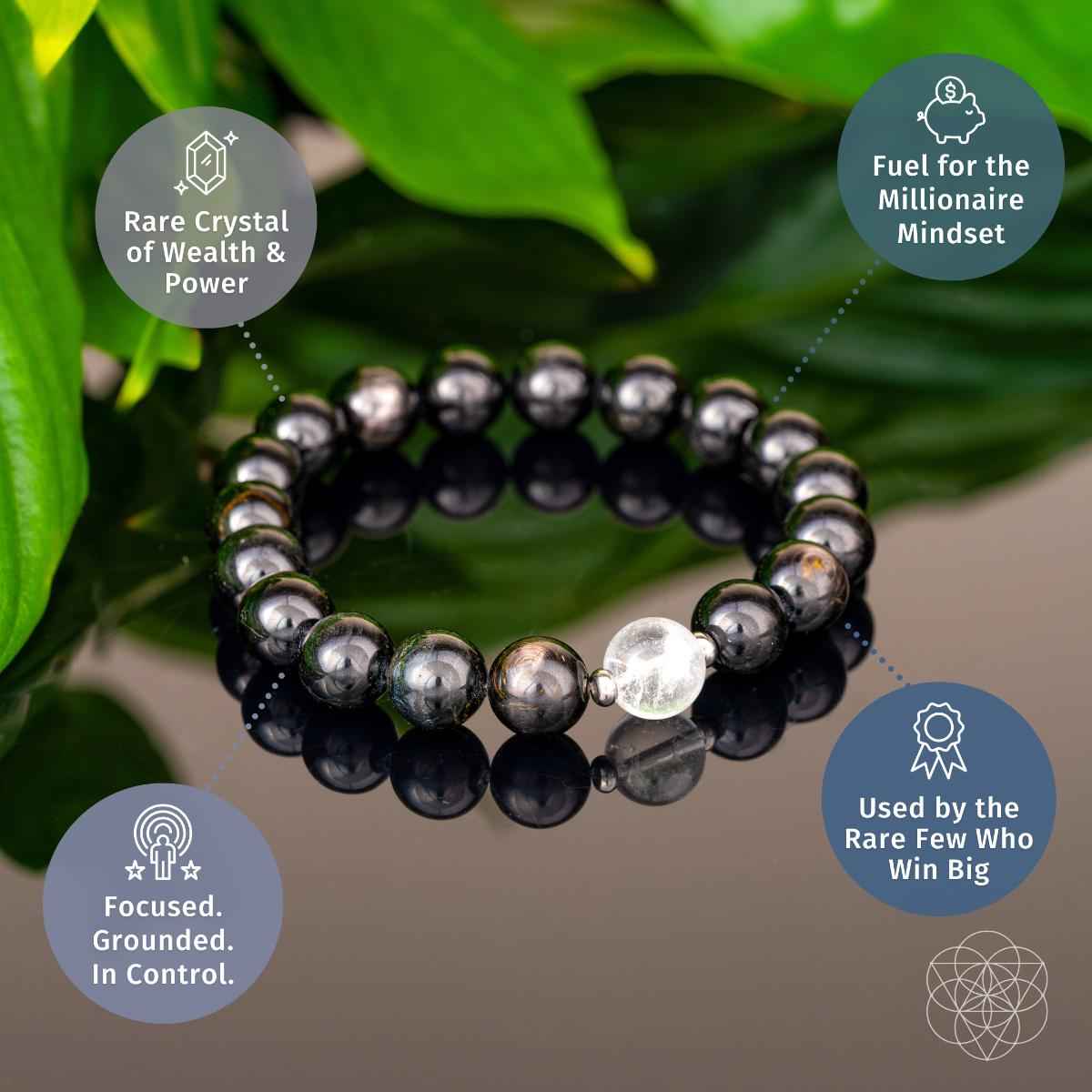 The Hypersthene Millionaire Manifestation Bracelet Cartsfy Inc.