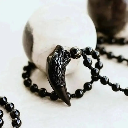 The Obsidian Wolf Pendant Conscious Items Default Title Default Title-