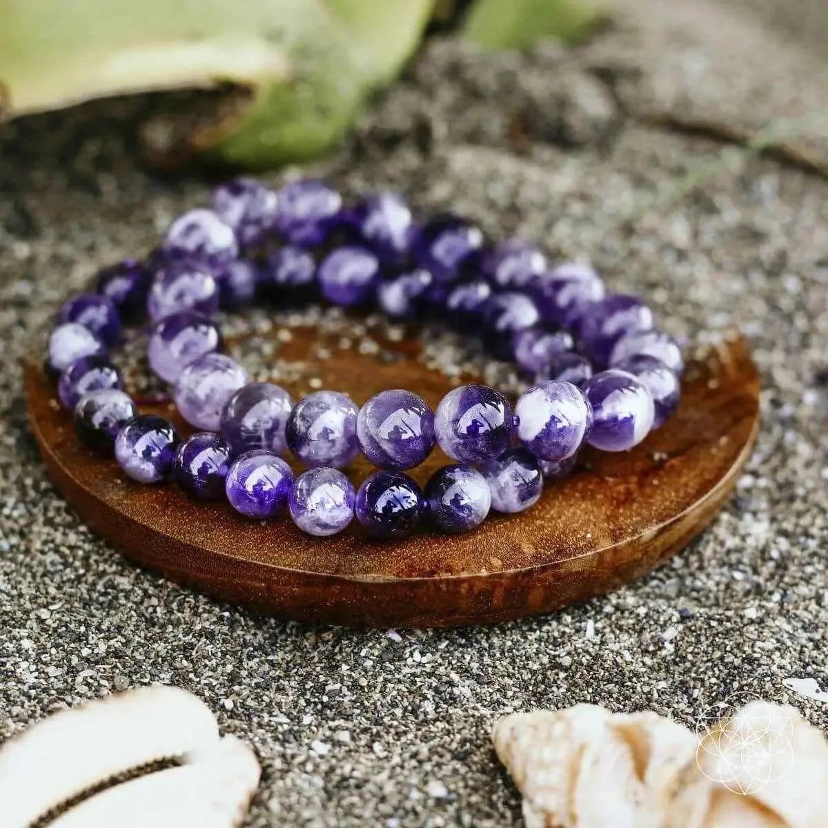 The Purification Bracelet Conscious Items 0.39" (10 mm) 0.31" (8 mm) 0.39" (10 mm)-0.31" (8 mm)-