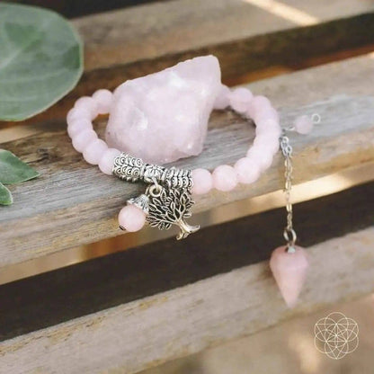 The Rose Quartz Healing Crystal Set Conscious Items Default Title Default Title-