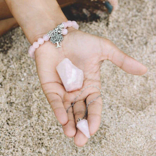 The Rose Quartz Healing Crystal Set Cartsfy Inc.