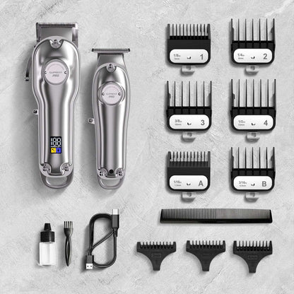 The Silver Knight Professional Clipper and Trimmer Set - HC596SX Cartsfy Inc.