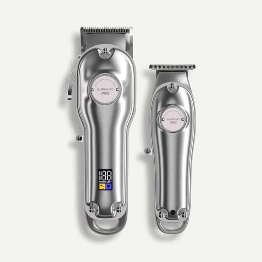 The Silver Knight Professional Clipper and Trimmer Set - HC596SX SUPRENT US Default Title Default Title-