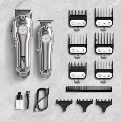 The Silver Knight Professional Clipper and Trimmer Set - HC596SX Cartsfy Inc.