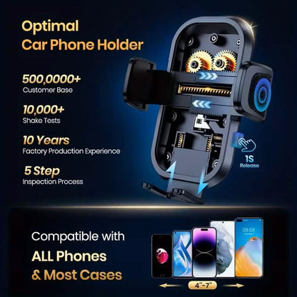 TOPK D38C Car Phone Holder – Adjustable Dashboard Mount Cartsfy Inc.
