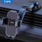 TOPK D38C Car Phone Holder – Adjustable Dashboard Mount Cartsfy Inc.
