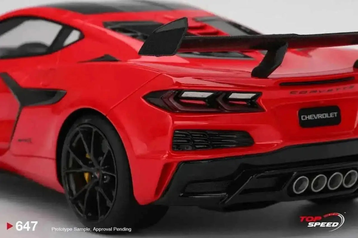 Topspeed 2025 Chevrolet Corvette ZR1 Torch Red 1:18 Cartsfy Inc.