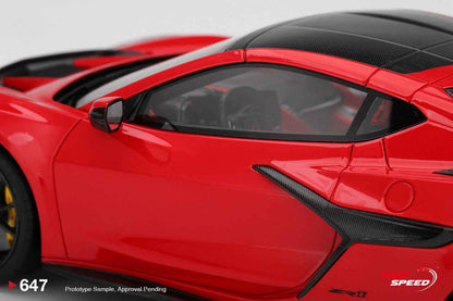 Topspeed 2025 Chevrolet Corvette ZR1 Torch Red 1:18 Cartsfy Inc.