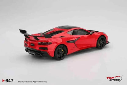 Topspeed 2025 Chevrolet Corvette ZR1 Torch Red 1:18 Cartsfy Inc.