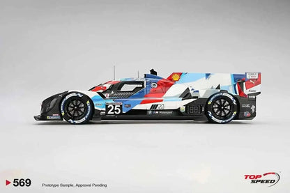 Topspeed BMW M Hybrid V8 GTP #25 BMW M Team RLL 2024 IMSA Daytona 24 Hrs 1:18 Cartsfy Inc.