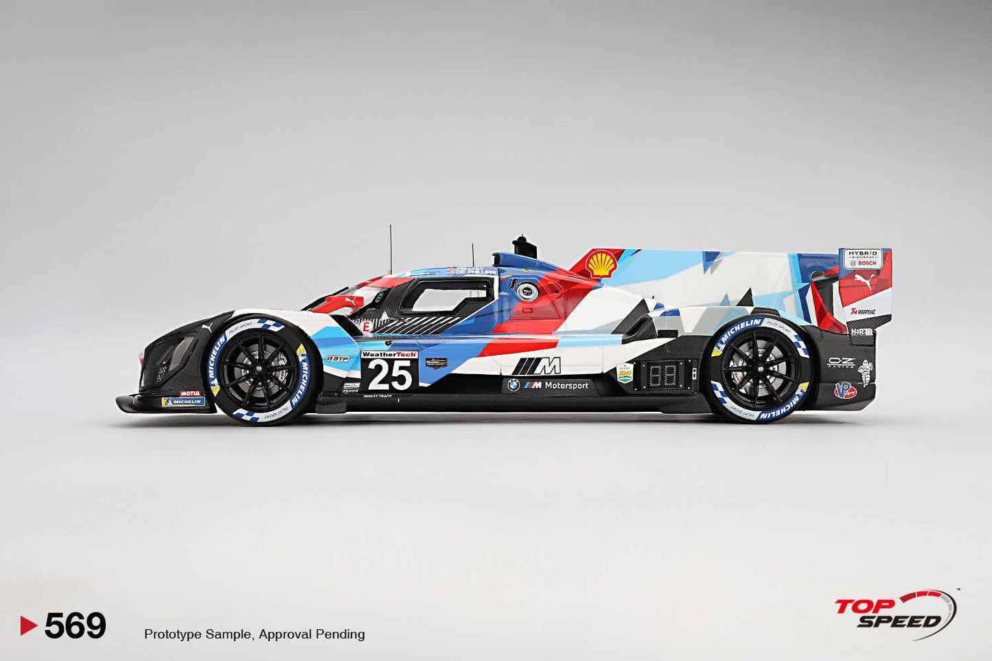 Topspeed BMW M Hybrid V8 GTP #25 BMW M Team RLL 2024 IMSA Daytona 24 Hrs 1:18 Cartsfy Inc.