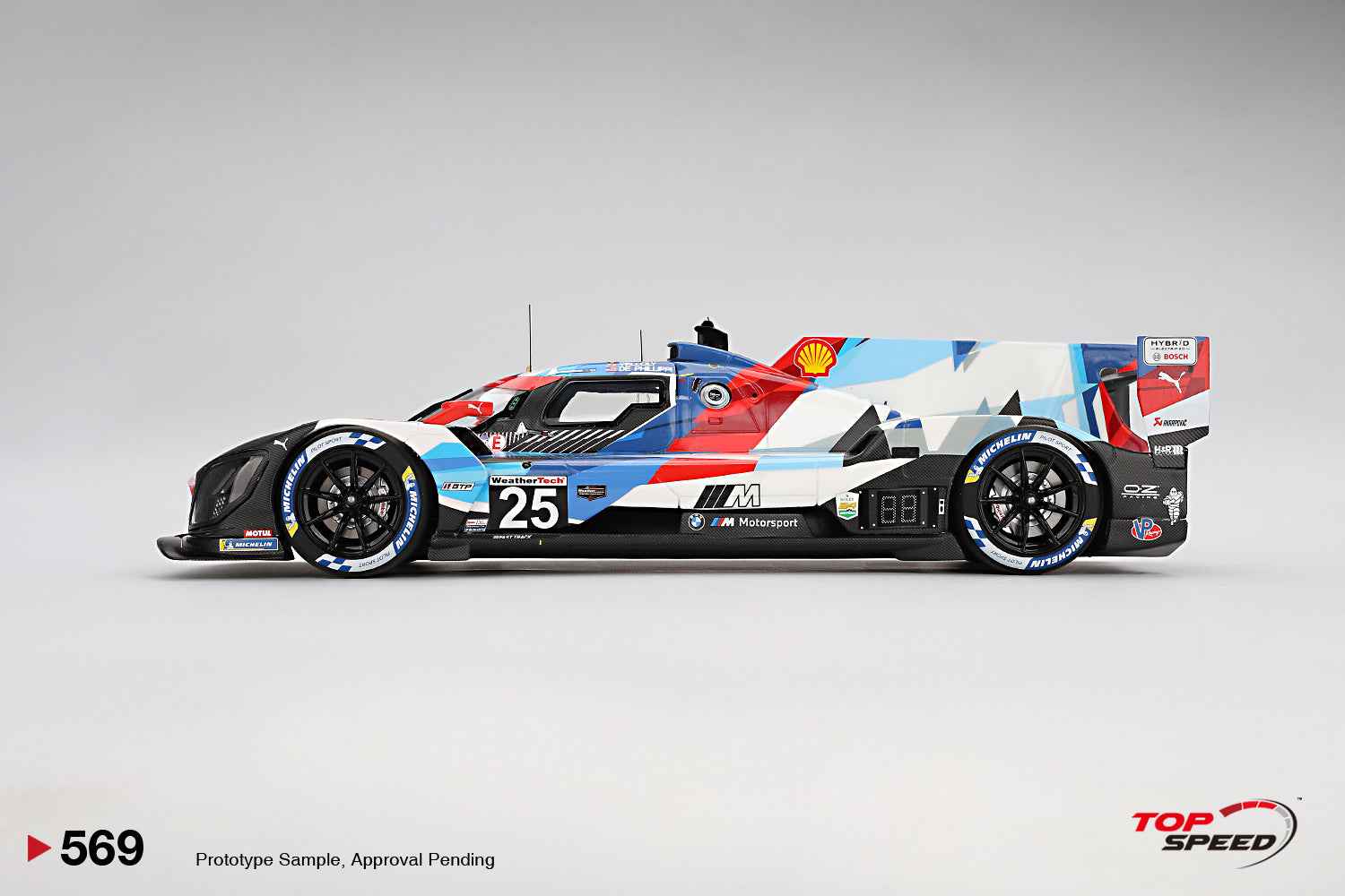 Topspeed BMW M Hybrid V8 GTP #25 BMW M Team RLL 2024 IMSA Daytona 24 Hrs 1:18 Cartsfy Inc.