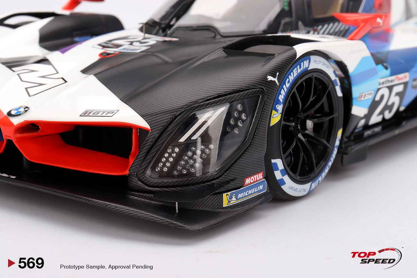 Topspeed BMW M Hybrid V8 GTP #25 BMW M Team RLL 2024 IMSA Daytona 24 Hrs 1:18 Cartsfy Inc.