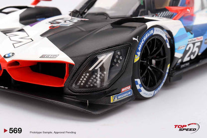 Topspeed BMW M Hybrid V8 GTP #25 BMW M Team RLL 2024 IMSA Daytona 24 Hrs 1:18 Cartsfy Inc.
