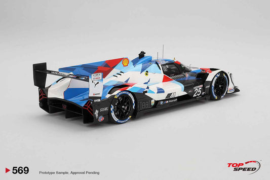 Topspeed BMW M Hybrid V8 GTP #25 BMW M Team RLL 2024 IMSA Daytona 24 Hrs 1:18 Cartsfy Inc.