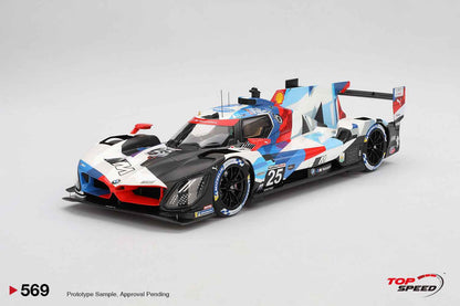 Topspeed BMW M Hybrid V8 GTP #25 BMW M Team RLL 2024 IMSA Daytona 24 Hrs 1:18 Cartsfy Inc.