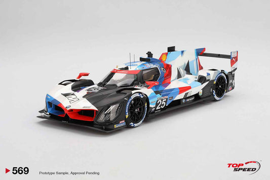 Topspeed BMW M Hybrid V8 GTP #25 BMW M Team RLL 2024 IMSA Daytona 24 Hrs 1:18 Cartsfy Inc.