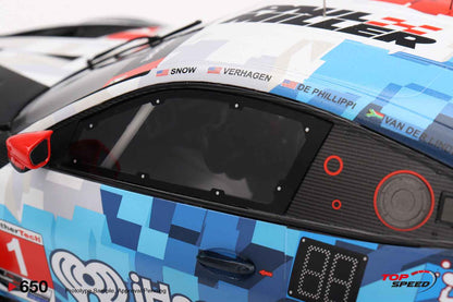 Topspeed BMW M4 GT3 #1 Paul Miller Racing IMSA 2025 IMSA Daytona 24hrs 1:18 STM Diecast Default Title Default Title-