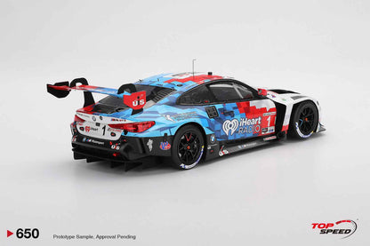 Topspeed BMW M4 GT3 #1 Paul Miller Racing IMSA 2025 IMSA Daytona 24hrs 1:18 STM Diecast Default Title Default Title-