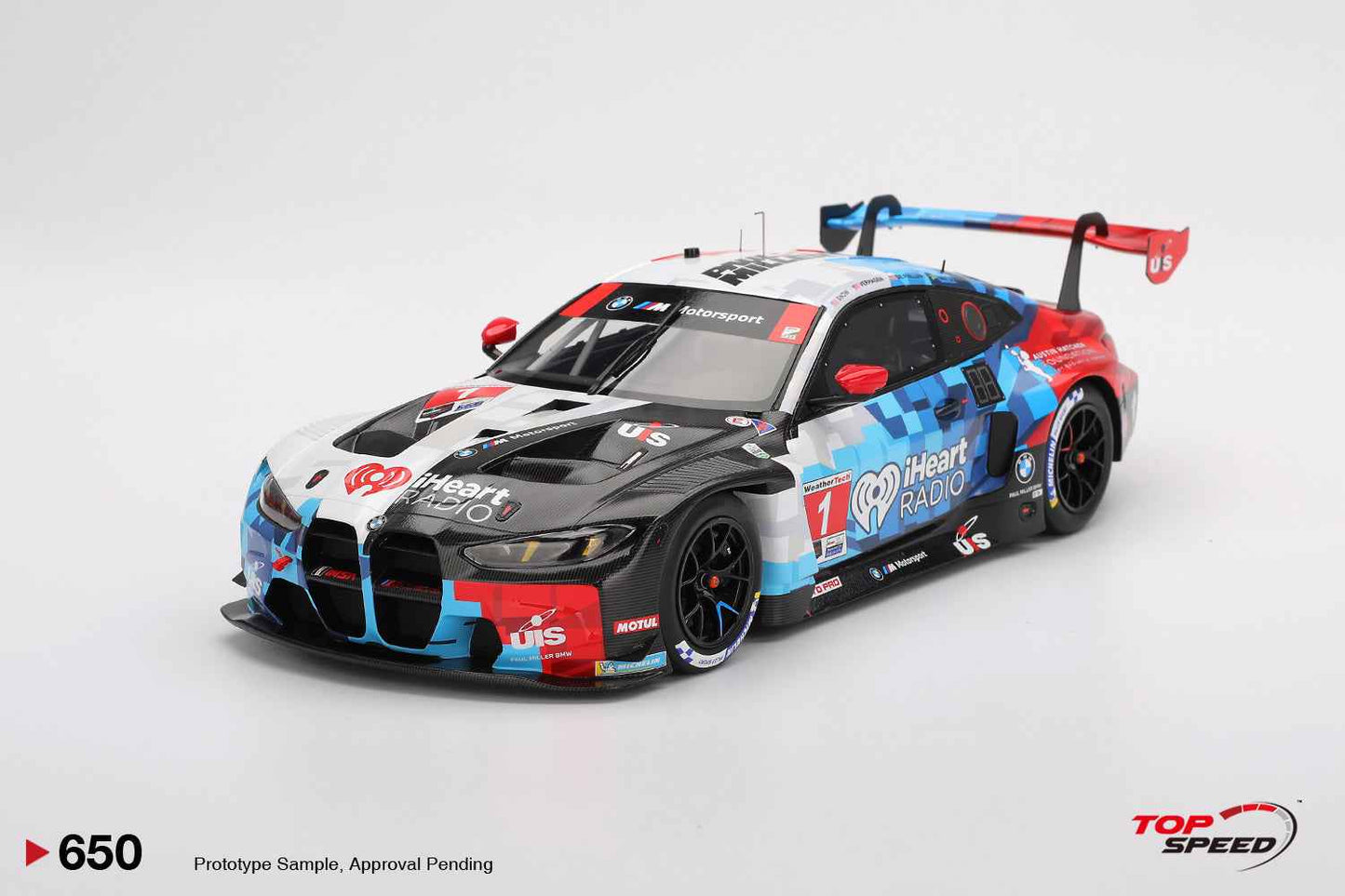 Topspeed BMW M4 GT3 #1 Paul Miller Racing IMSA 2025 IMSA Daytona 24hrs 1:18 STM Diecast Default Title Default Title-