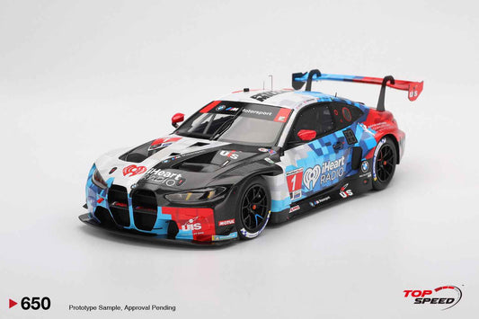 Topspeed BMW M4 GT3 #1 Paul Miller Racing IMSA 2025 IMSA Daytona 24hrs 1:18 STM Diecast Default Title Default Title-