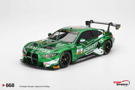 Topspeed BMW M4 GT3 #11 Schubert Motorsport 2025 DTM Zandvoort Green 1:18 Cartsfy Inc.