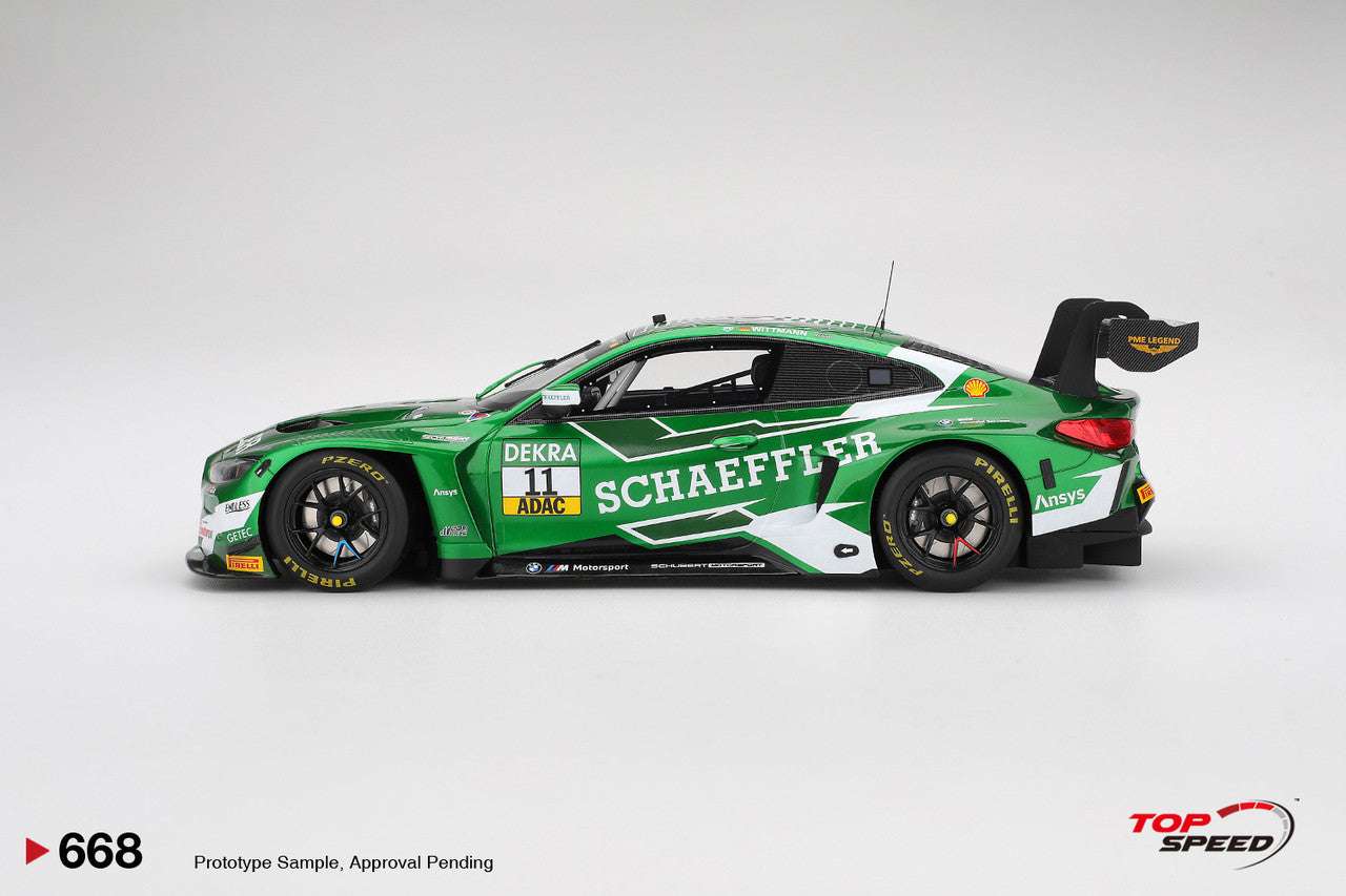 Topspeed BMW M4 GT3 #11 Schubert Motorsport 2025 DTM Zandvoort Green 1:18 Cartsfy Inc.