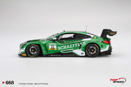 Topspeed BMW M4 GT3 #11 Schubert Motorsport 2025 DTM Zandvoort Green 1:18 Cartsfy Inc.