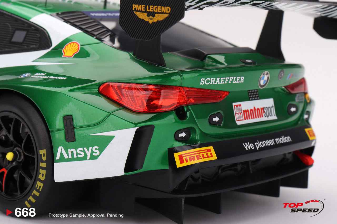 Topspeed BMW M4 GT3 #11 Schubert Motorsport 2025 DTM Zandvoort Green 1:18 Cartsfy Inc.