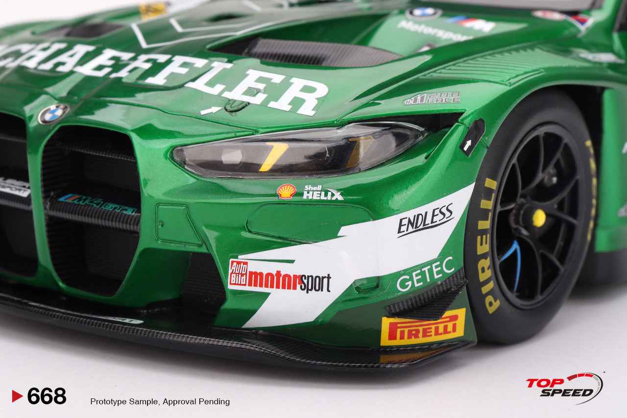 Topspeed BMW M4 GT3 #11 Schubert Motorsport 2025 DTM Zandvoort Green 1:18 Cartsfy Inc.