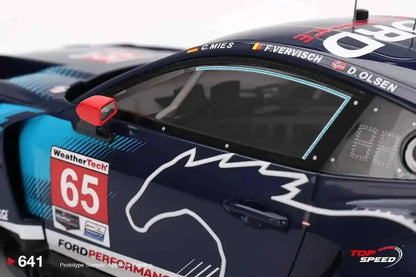 Topspeed Ford Mustang GT3 #65 Ford Multimatic Motorsports 2025 Winner IMSA Daytona 24hrs 1:18 Cartsfy Inc.