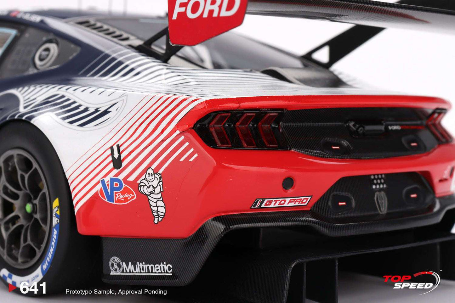Topspeed Ford Mustang GT3 #65 Ford Multimatic Motorsports 2025 Winner IMSA Daytona 24hrs 1:18 STM Diecast Default Title Default Title-