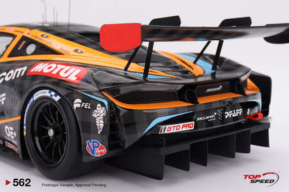 Topspeed Mclaren 720S GT3 EVO #9 Pfaff Motorsport 2024 IMSA Daytona 24hrs Orange 1:18 STM Diecast Default Title Default Title-