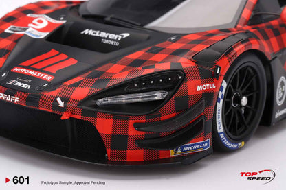 Topspeed Mclaren 720S GT3 EVO #9 Pfaff Motorsport Plaid 2024 IMSA Chevrolet Grand Prix Red 1:18 STM Diecast Default Title Default Title-