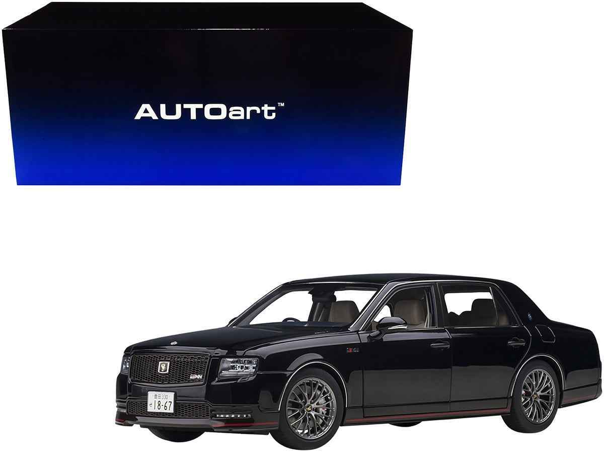 Toyota Century GRMN RHD (Right Hand Drive) Black 1/18 Model Car by Autoart Cartsfy Inc.