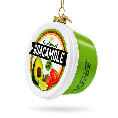 Traditional Guacamole Glass Christmas Ornament BestPysanky Default Title Default Title-