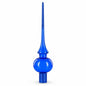 Translucent Blue Glass Christmas Tree Topper 11 Inches Cartsfy Inc.